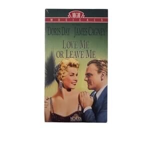 MGM Musicals Love Me or Leave Me VHS Doris Day James Cagney 1955 New Sealed